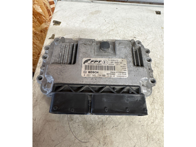 Řídící jednotka 51896472, 110R000192 Fiat Doblo 2011