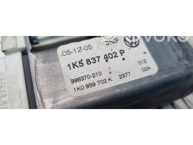 Передний двигатель механизма для подъема окон Volkswagen Jetta V  2005 - 2010 года 1K0959792G, F005S00204      