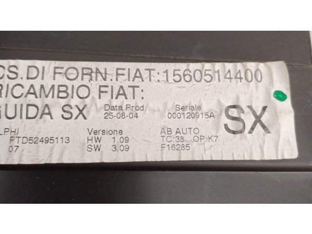 Блок управления климат-контролем 1560514400, P52495113 Alfa Romeo 156