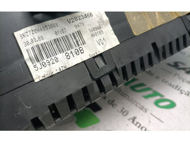 Панель приборов SV25-03-17, 349 Skoda Fabia Mk2 (5J)