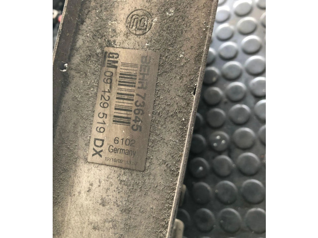 Интеркулер Z17DTH Opel Meriva A