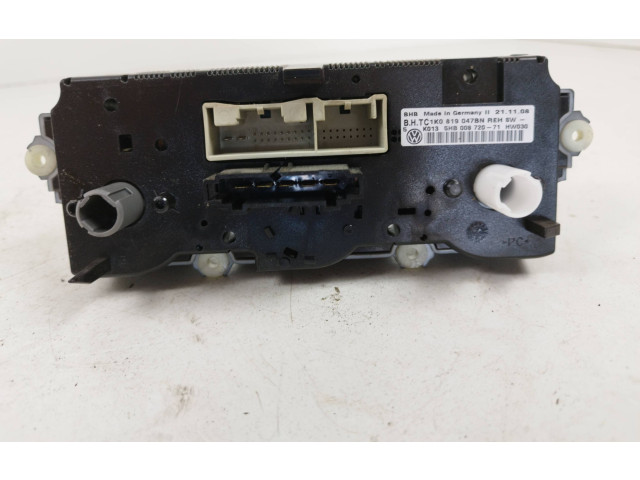 Блок управления климат-контролем 1K0819047BN, 5HB00872071 Volkswagen Caddy