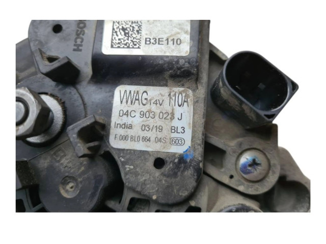 Генератор 04C903023J, B3E110   Skoda Citigo      
