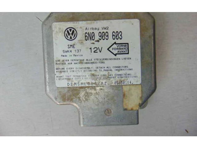 Блок подушек безопасности 6N0909603, CENTRALITAAIRBAG   Volkswagen Golf III