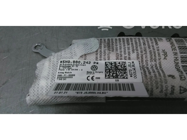 Подушка безопасности в сиденье 5H0880242P, 5H0880242M   Volkswagen Golf VIII