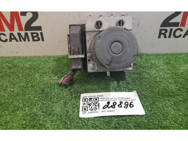 Блок АБС 8X232C405EE, 306DT Jaguar XF X250 2007 - 2015 года