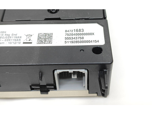 Блок управления 84721683, 555343750   Buick Encore GX I