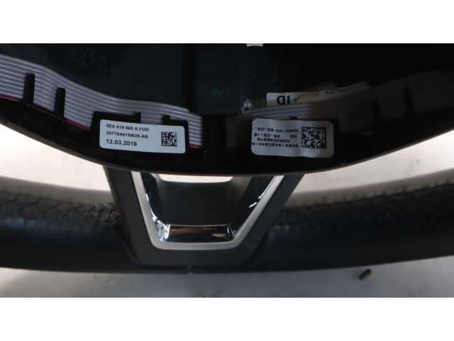 Руль Skoda Octavia Mk3 (5E)  2013 - 2019 года       