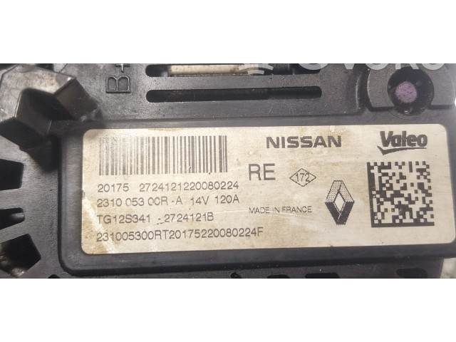 Генератор 231006987R, 231005300R   Dacia Dokker      