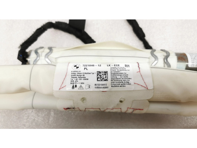Боковая подушка безопасности 7221046 BMW 1 F20 F21