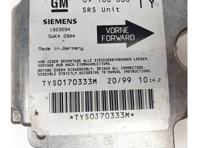 Блок подушек безопасности 5WK42904   Opel Vectra B