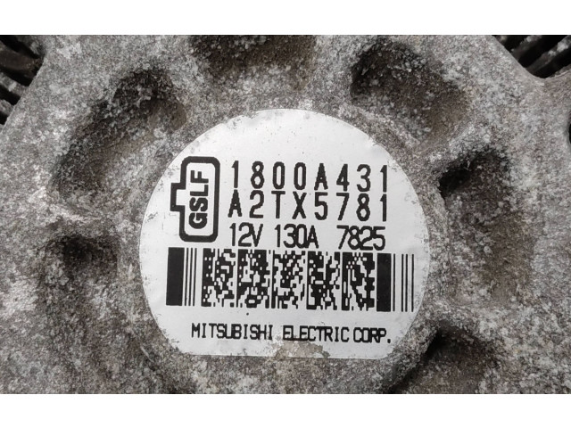 Генератор 1800A431, A2TX5781   Mitsubishi Outlander      