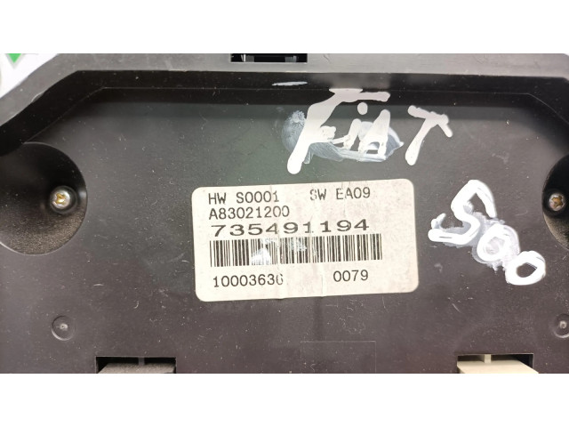 Блок управления климат-контролем SV22-12   Fiat 500