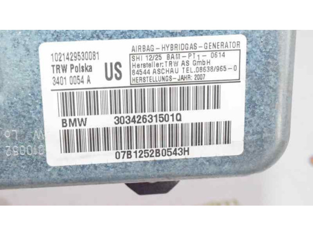 Подушка безопасности двери 72123426315, 72123426315 BMW X3 E83