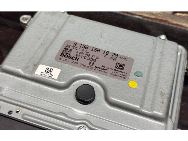 Řídící jednotka A1561501879, 0261209265 Mercedes-Benz CLS C218 X218 2007