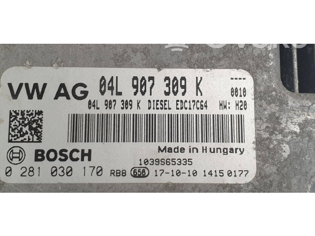 Řídící jednotka 04L907309K, 1K0905851 Volkswagen Caddy 2015