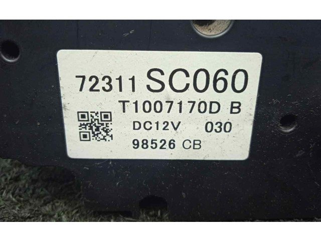 Модуль блока управления кондиционером 72311SC060   Subaru Forester SH