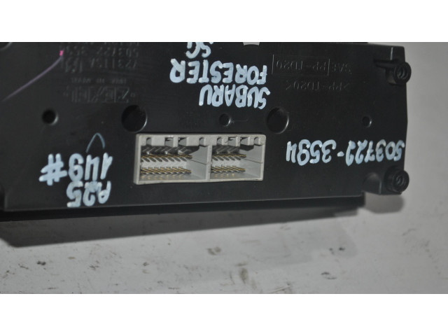 Блок управления климат-контролем 5037223594, 72311SA080 Subaru Forester SG