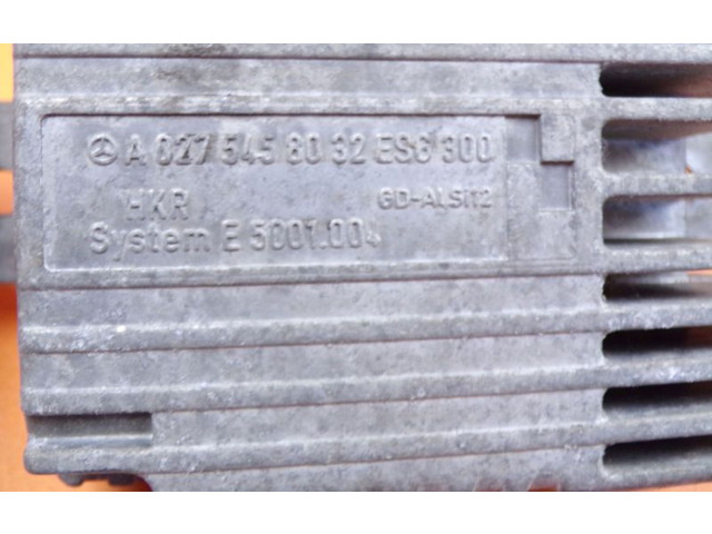Блок управления A0275458032, A0275458032   Mercedes-Benz A W168