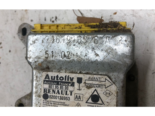 Блок подушек безопасности 21619103   Renault Laguna II