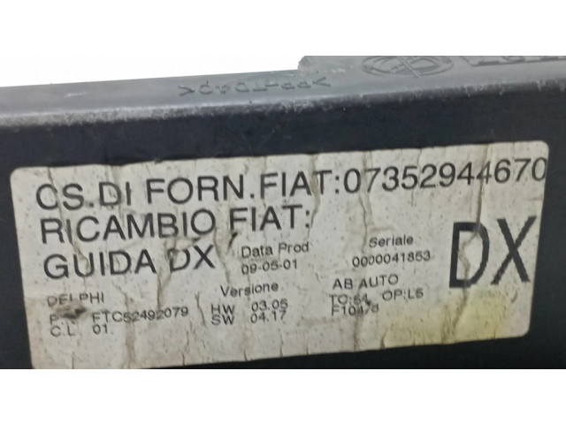 Блок управления климат-контролем 07352944670, 0000041853 Alfa Romeo 147