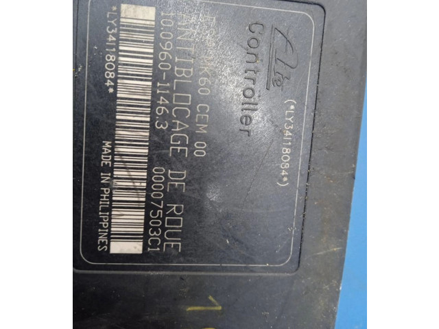 Jednotka ABS 9656419780, Citroen Berlingo