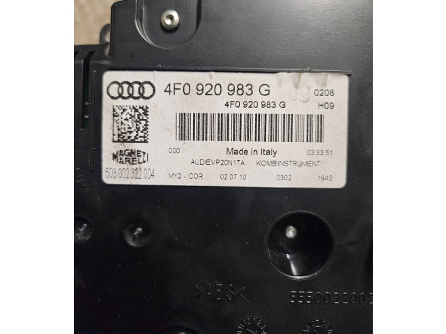 Панель приборов 4F0920983G, 00300222200   Audi A6 S6 C6 4F       