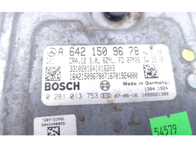 Řídící jednotka A6421509678, 0281013753   Mercedes-Benz ML AMG W164 2007