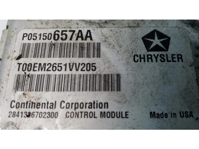 Řídící jednotka P05150657AA, P68070460AD Chrysler Town & Country V 2011