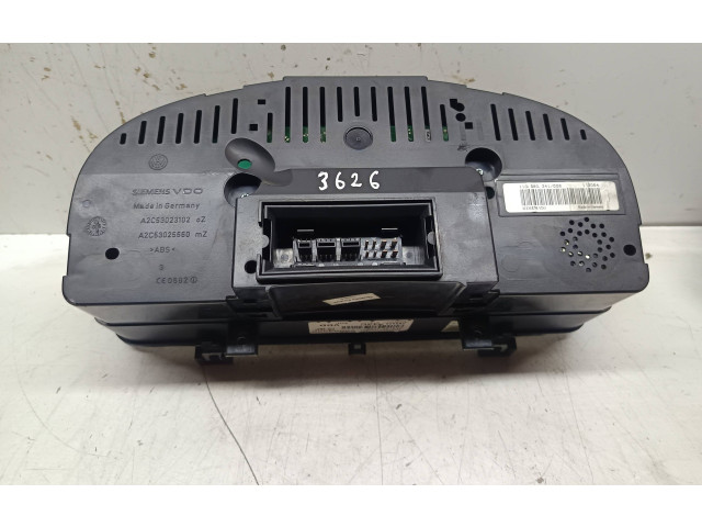 Přístrojová deska Volkswagen Caddy 2011 A2C53023102, A2C53025660