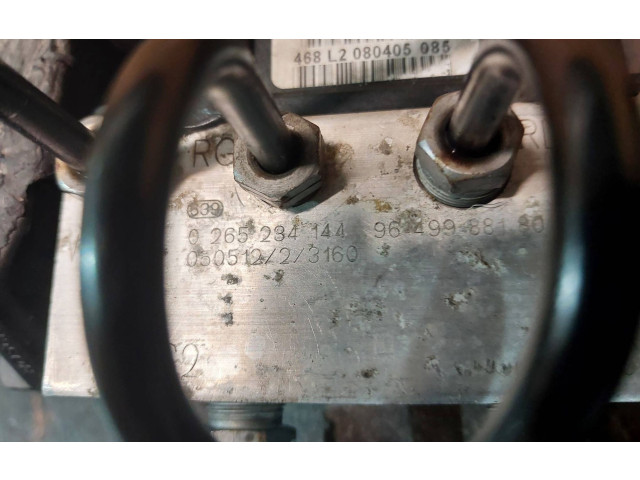 Блок АБС 9649988180, 0265234144 Citroen C4 I 2004 - 2010 года