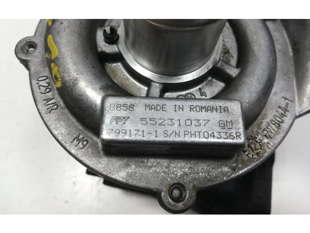 Turbodmychadlo Турбина 55231037 Fiat Punto (199)