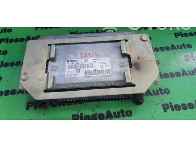 Блок управления двигателем Блок управления 0261206214, 9632693880   Peugeot 306