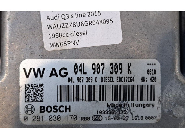 Блок управления двигателя CUVC Audi Q3 8U