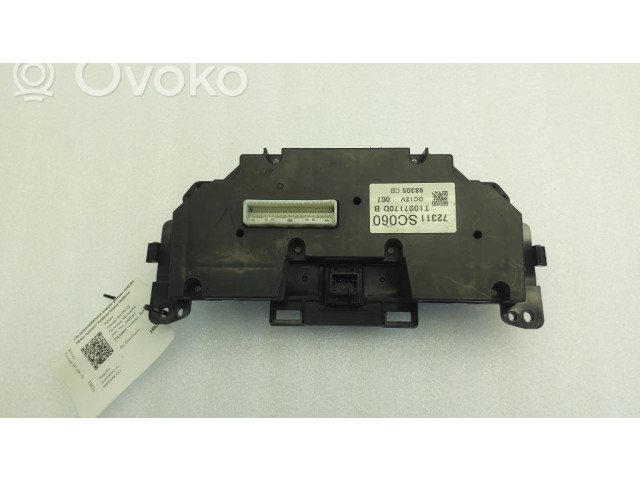 Блок управления климат-контролем 72311SC060, T1007170D   Subaru Forester SH
