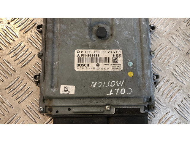 Блок управления двигателя A6391502279, 0281013498 Mitsubishi Colt