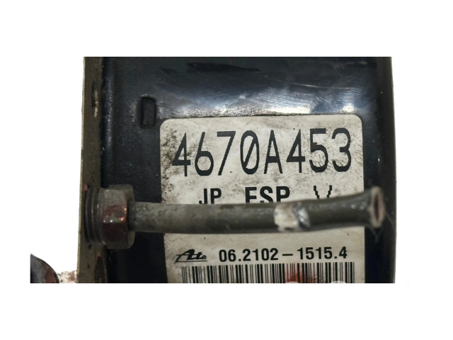 Блок АБС 4670A453, 06210215154   Mitsubishi  Outlander  2007-2012 года