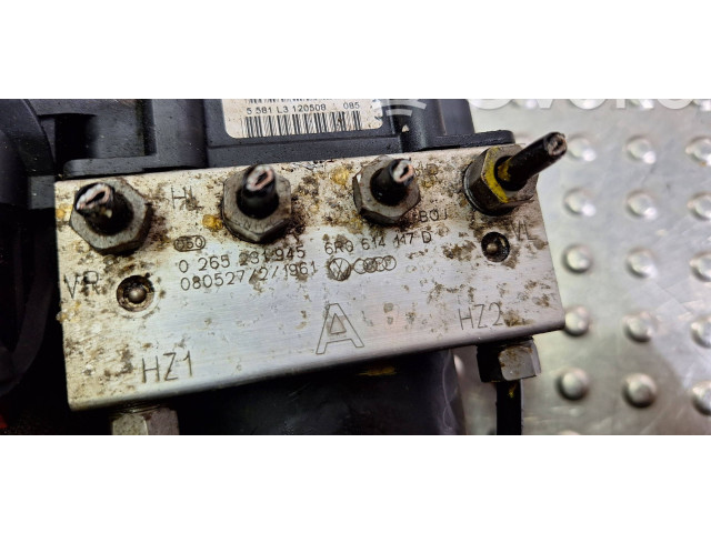 Блок АБС 6R0614117D, 6R0907379C Skoda Fabia Mk2 (5J) 2007 - 2014 года