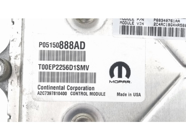 Řídící jednotka P05150888AD, A2C7397810400 Chrysler Pacifica 2018