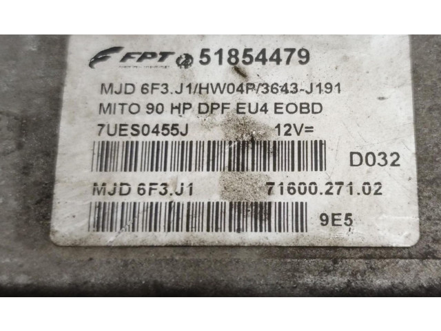 Řídící jednotka    Alfa Romeo Mito 2009