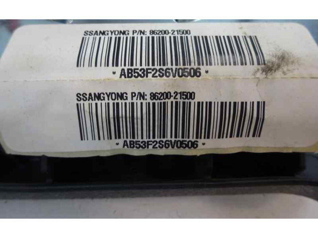 Подушка безопасности водителя 86200-21500   SsangYong Rexton