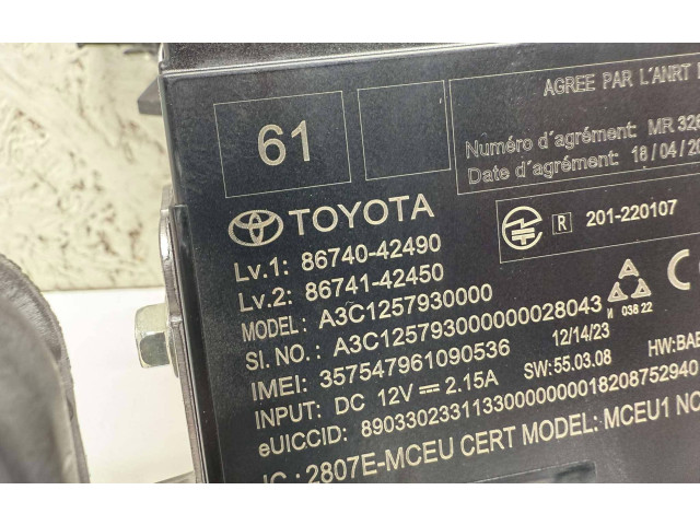 Zpětné zrcátko  Toyota RAV 4 (XA50) 2024  8674042490, 8674142450  