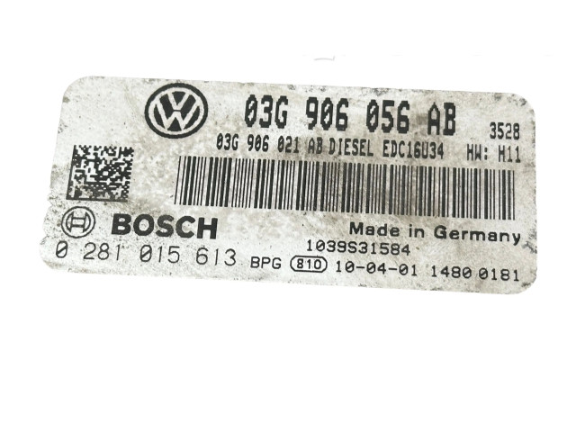 Řídící jednotka 03G906056AB, 0281015613 Volkswagen Caddy 2009