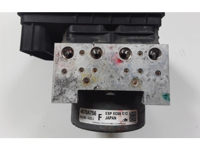 Блок АБС 4670A756   Mitsubishi  Outlander  2013 - 2021 года