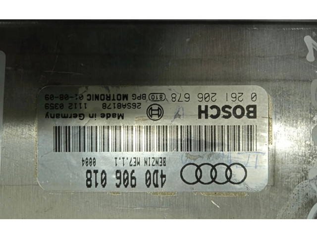 Řídící jednotka 4D0906018 Audi A8 S8 D2 4D 2001