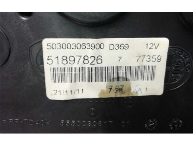 Přístrojová deska Fiat Punto (199) 2012 51897826, 51897826