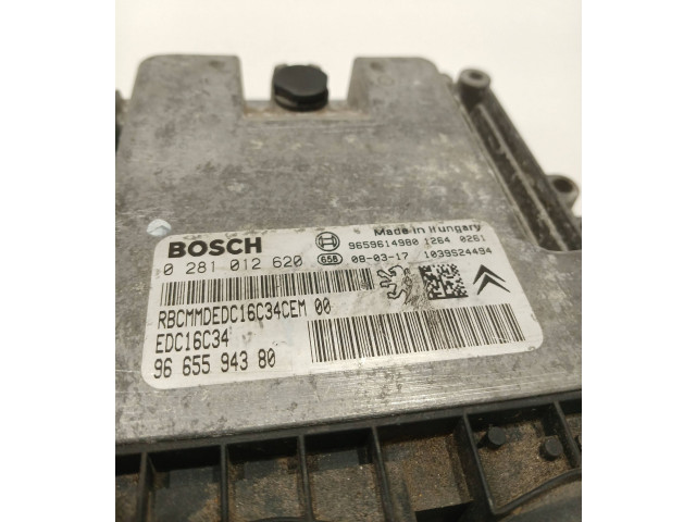 Řídící jednotka 9665594380, 9659614980 Citroen Berlingo 2009