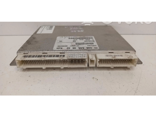 Блок управления АБС 0265453632   Mercedes-Benz A W168