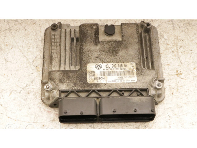 Блок управления двигателя 03l906018qk Skoda Yeti (5L)