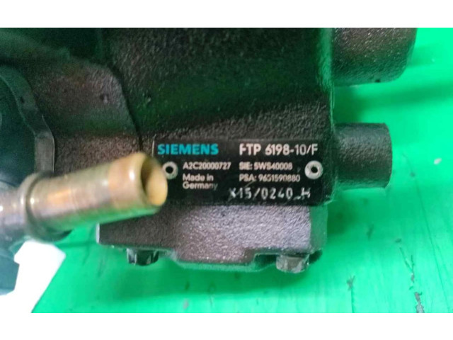 Vstřikovací čerpadlo 9651590880, BOMBAINYECCION Peugeot 206+